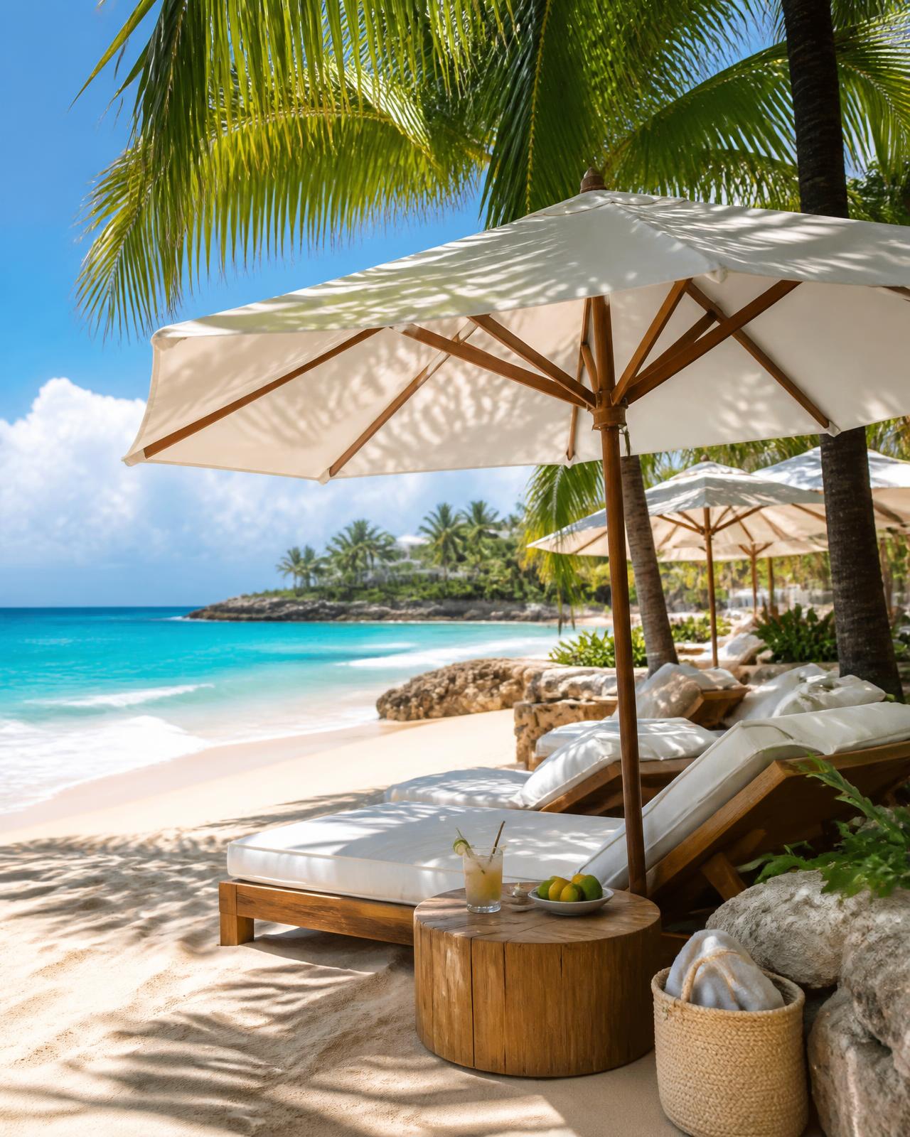 Beach club afternoon