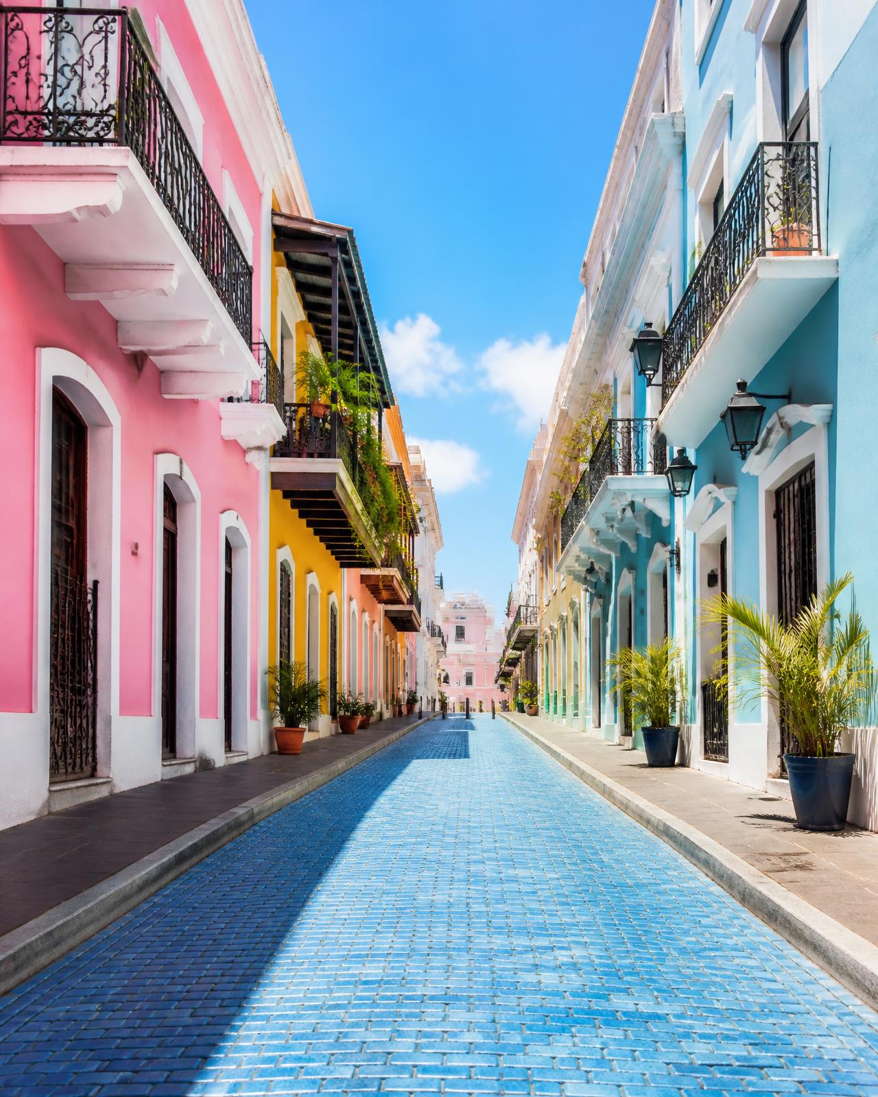 Old San Juan in daylight